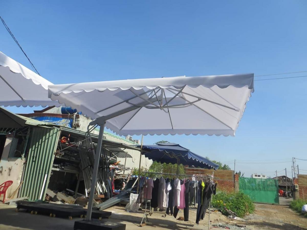 Bảng Giá Bán Dù Che Nắng Tại Quận Thủ Đức, Dù Lệch Tâm Đẹp Cho Quán Cafe