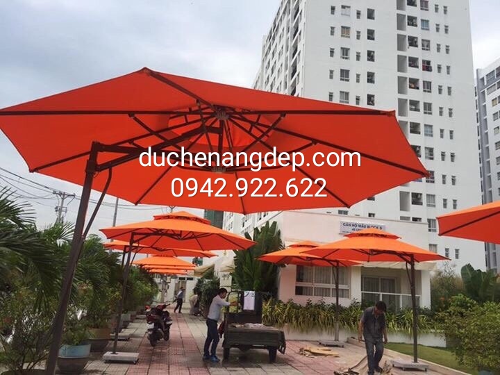 Bán Dù Che Nắng Tại Huyện Hóc Môn, Mẫu Dù Che Nắng Sân Vườn Đẹp