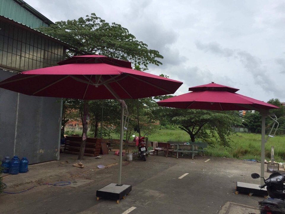 Bảng Giá Bán Dù Che Nắng Tại Quận Thủ Đức, Dù Lệch Tâm Đẹp Cho Quán Cafe